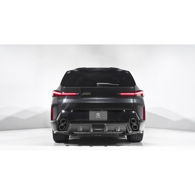 3Ddesign Rear Diffuser Carbon Fibre BMW XM G09
