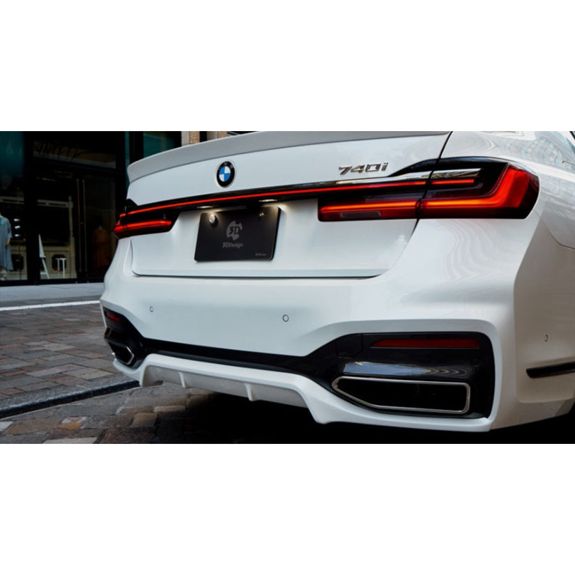 3Ddesign Rear Diffuser BMW 7 Series G11 G12 LCI M-Sport