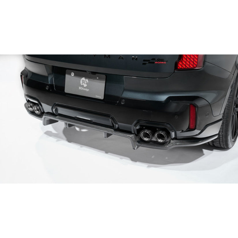 3Ddesign Rear Diffuser Carbon Fibre MINI U25 Countryman JCW