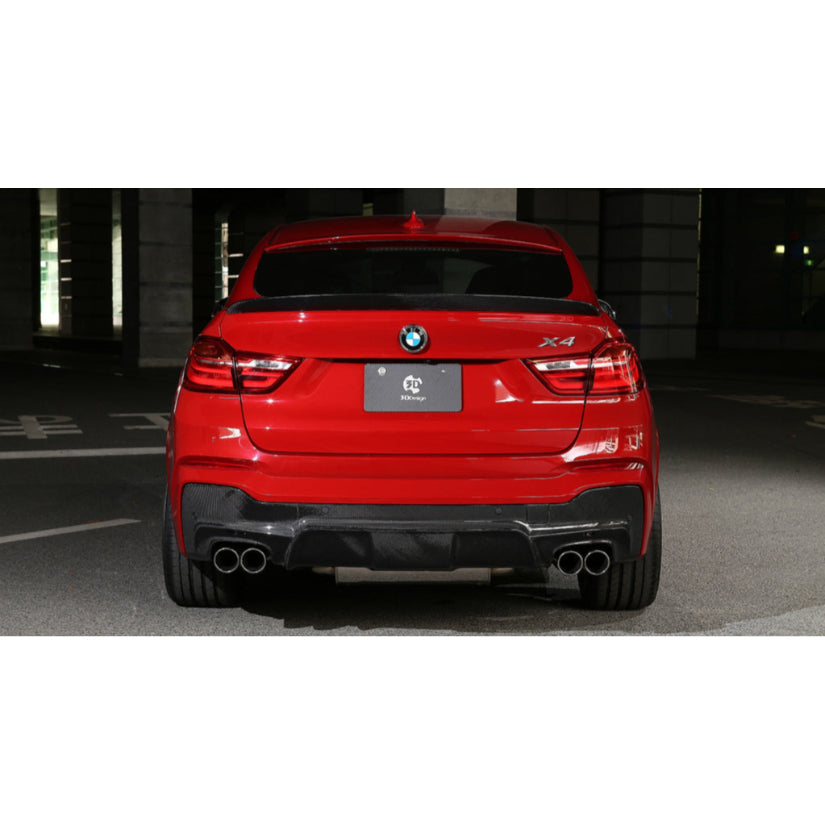 3Ddesign Spoiler Carbon Fibre BMW F26 X4