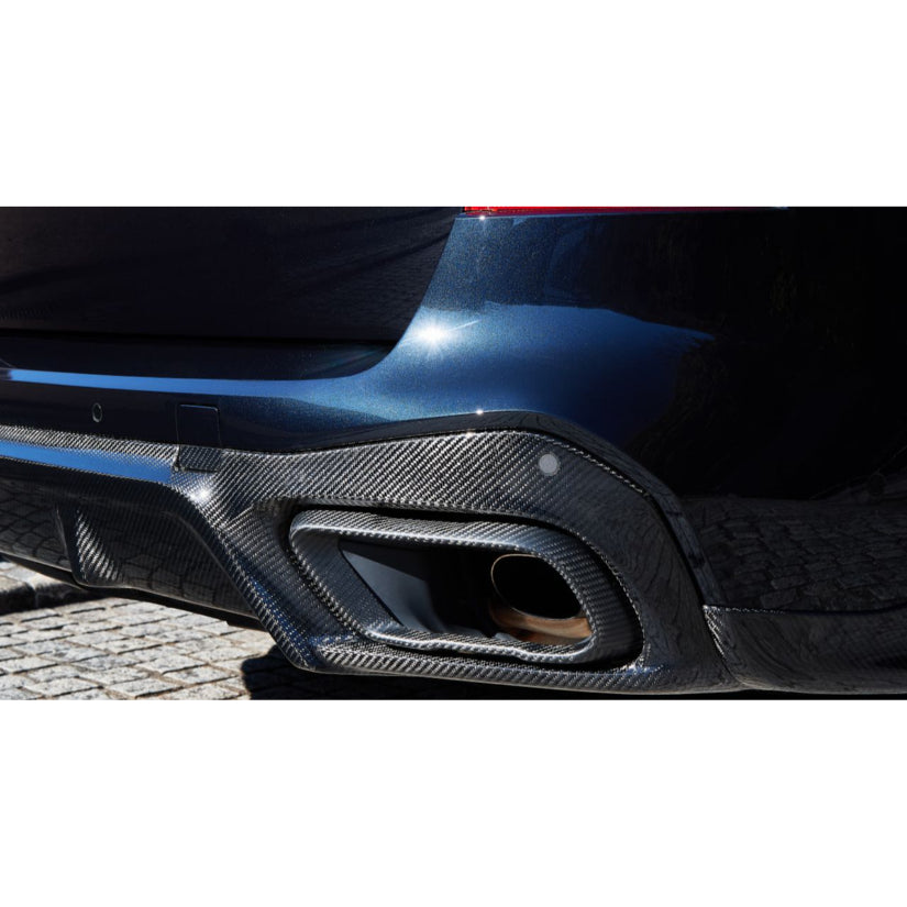 3Ddesign Tail Pipe Covers Carbon Fibre BMW X5 M50i G05 M-Sport