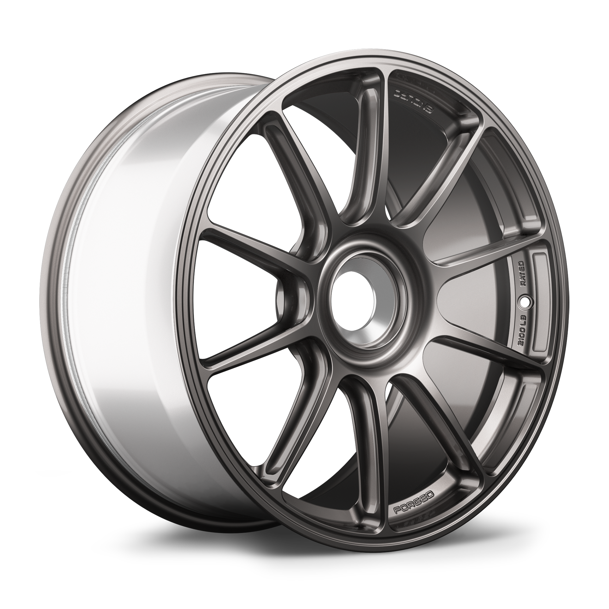 Apex SM-10RE Forged Alloy Wheel 19x9.5 ET50 PSCL Anthracite 101mm CB