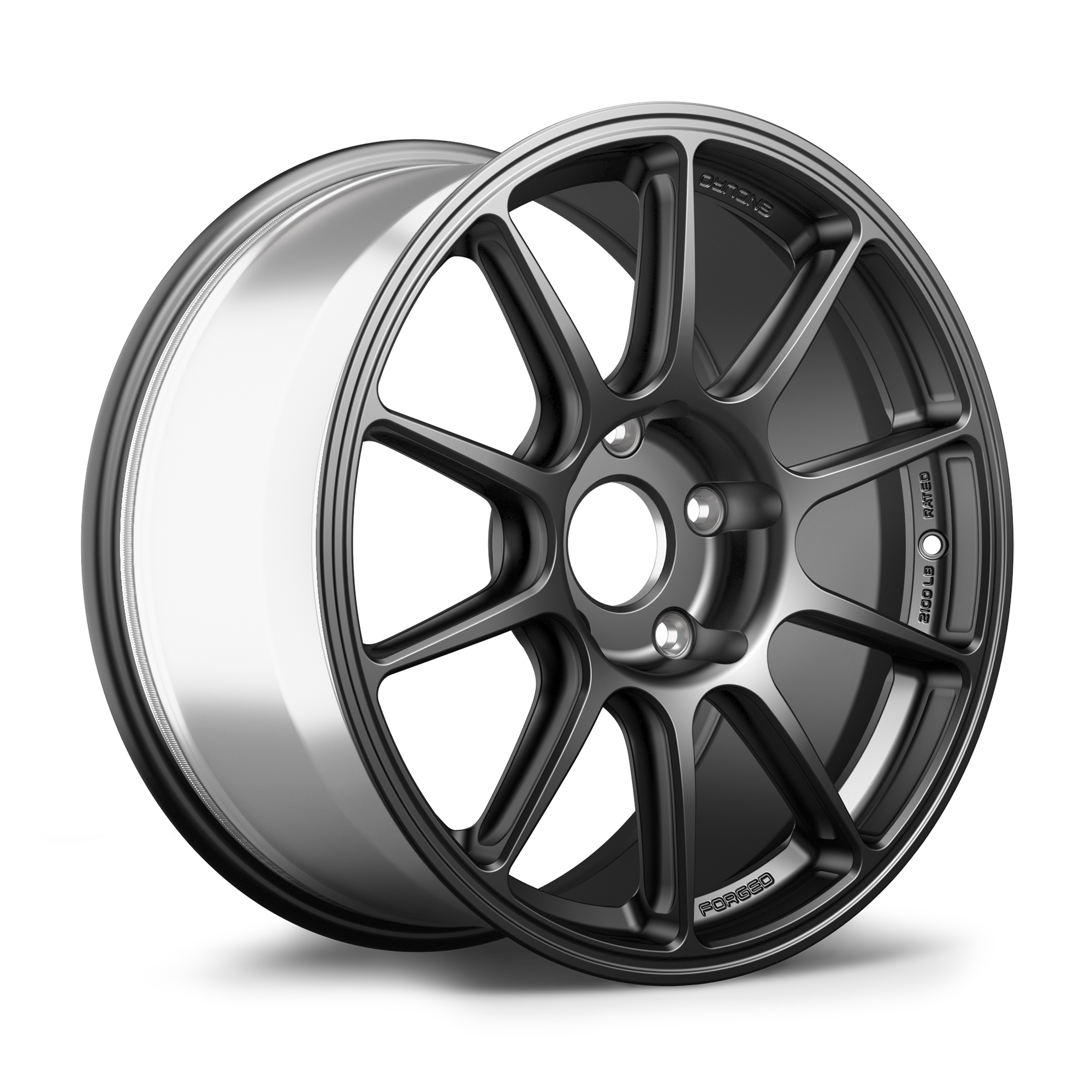 Apex SM-10RE Forged Alloy Wheel 18x9 ET46 5x130 Satin Black 71.6mm CB