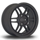 356 Wheels TFS3 Alloy Wheel 15x7 ET38 4x100 Flat Black 2 67.1mm CB Alloy Wheels