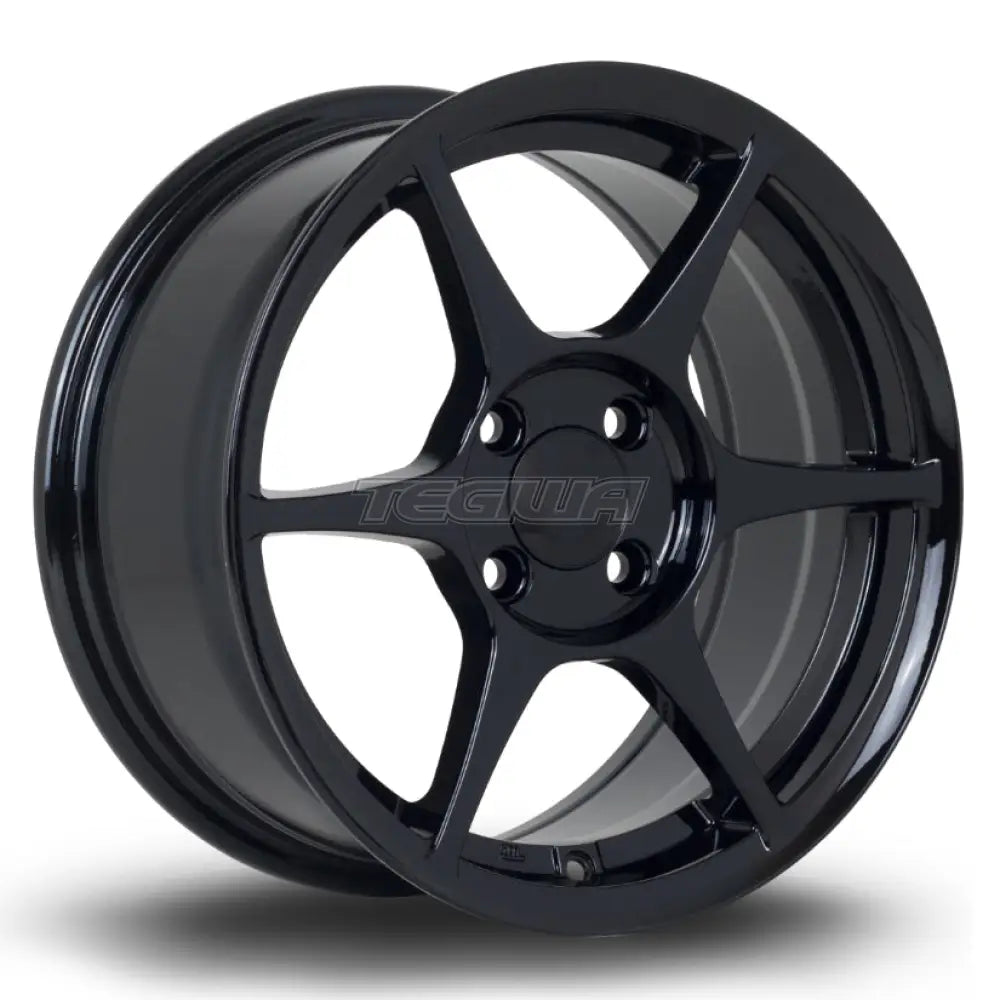 356 Wheels TFS4 Alloy Wheel 15x7 ET38 4x100 Black 67.1mm CB Alloy Wheels