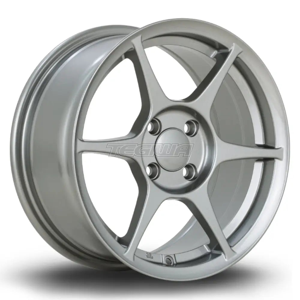 356 Wheels TFS4 Alloy Wheel 15x7 ET38 4x100 Steelgrey 67.1mm CB - Clearance