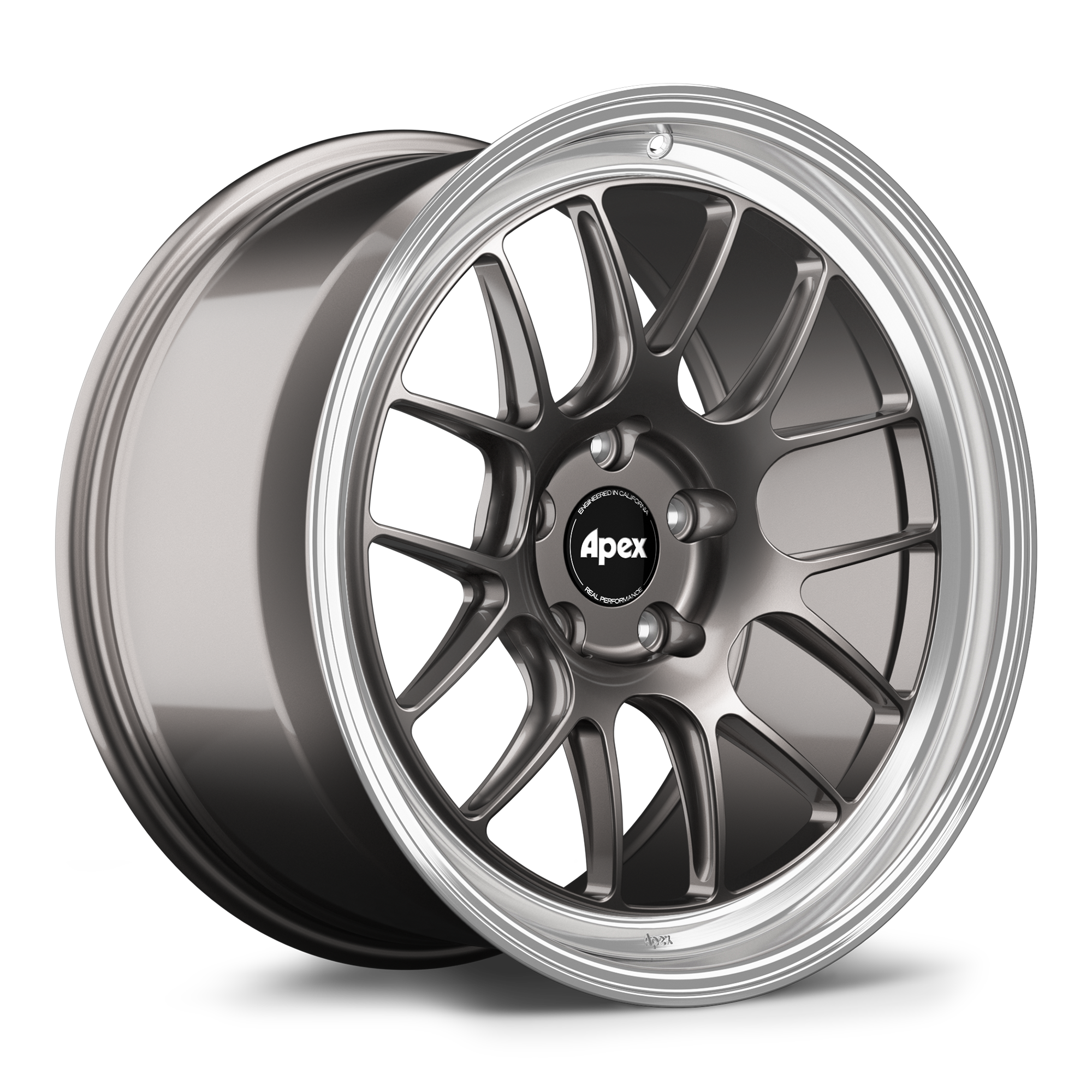 Apex ML-7RT Forged Alloy Wheel 19x9.5 ET22 5x120mm - Machined Lip - Anthracite 72.56mm CB