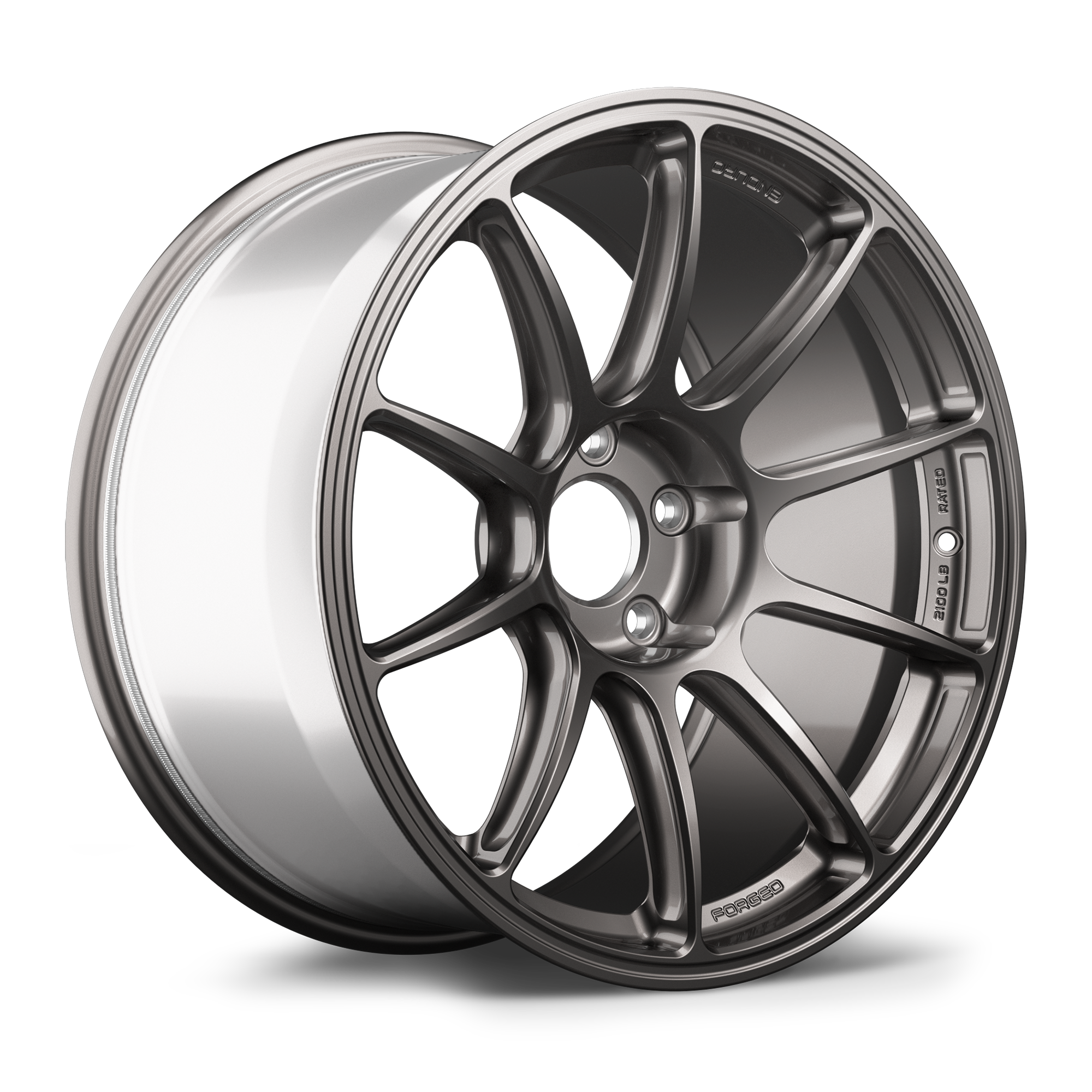 Apex SM-10RE Forged Alloy Wheel 19x10 ET25 5x120 Anthracite 72.56mm CB