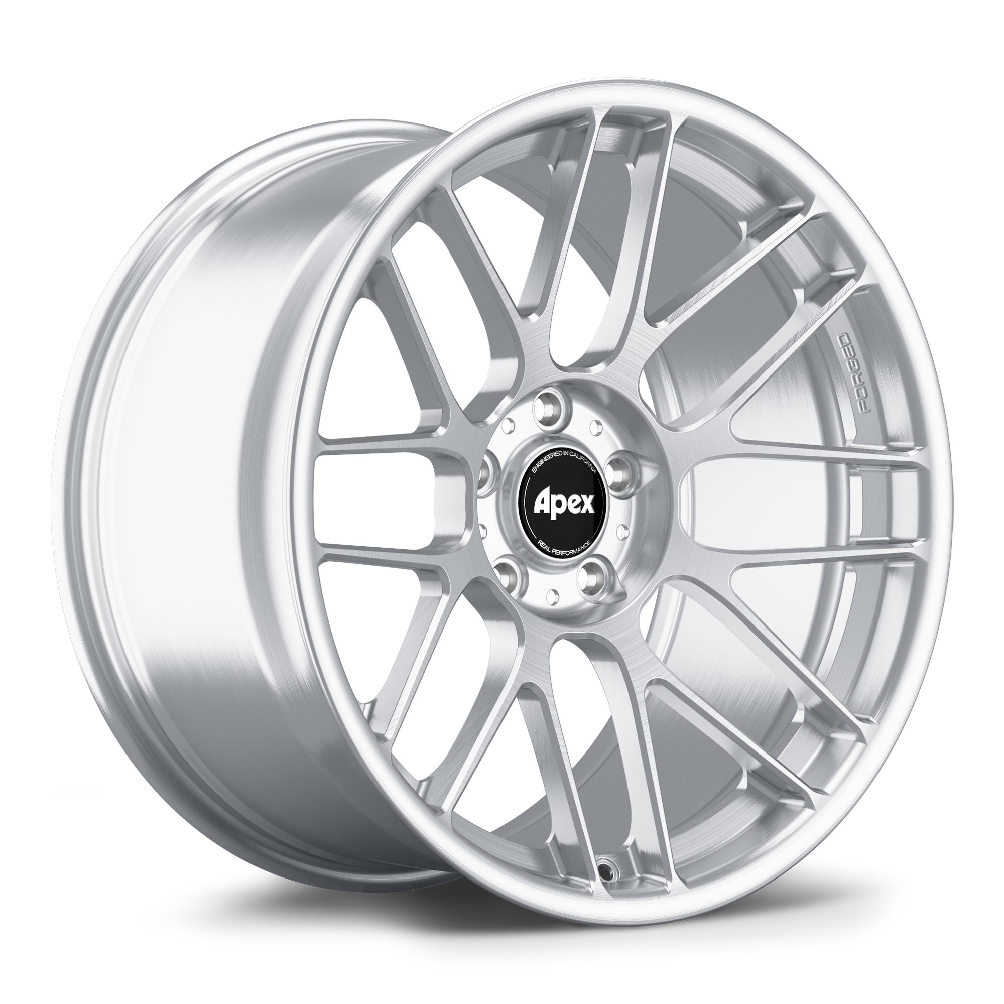 Apex ARC-8RT Forged Alloy Wheel 19x9.5 ET22 5x120 Brushed Clear 72.56mm CB