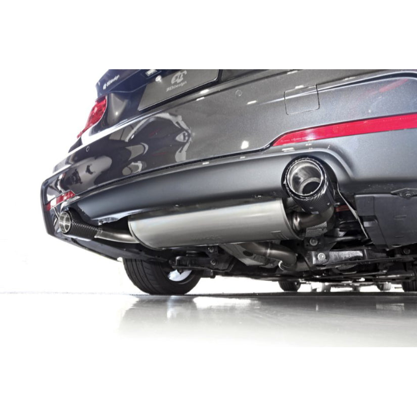 3Ddesign Stainless Steel Tips BMW 6 Series 640i F06 F13 Valve-less