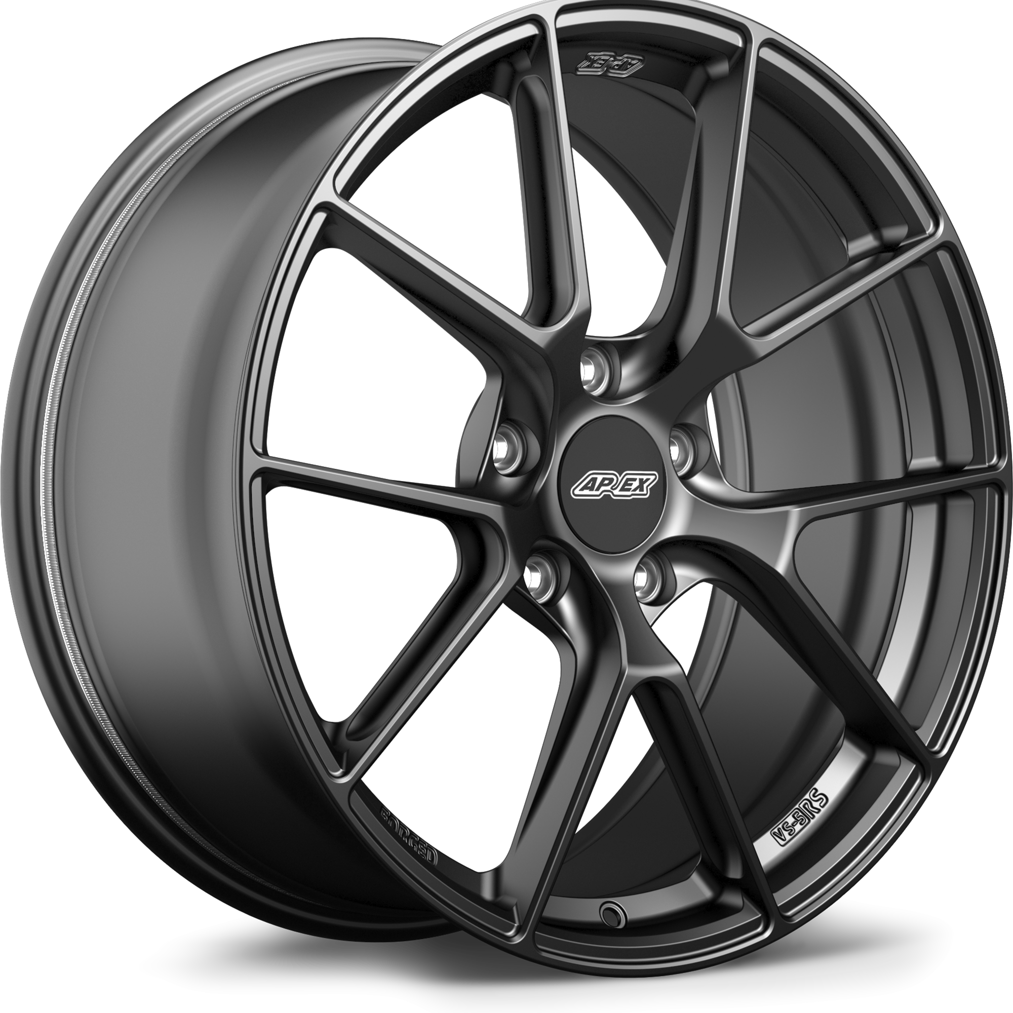 Apex VS-5RS Forged Alloy Wheel 20x9 ET41 5x130 Satin Black 71.6mm CB