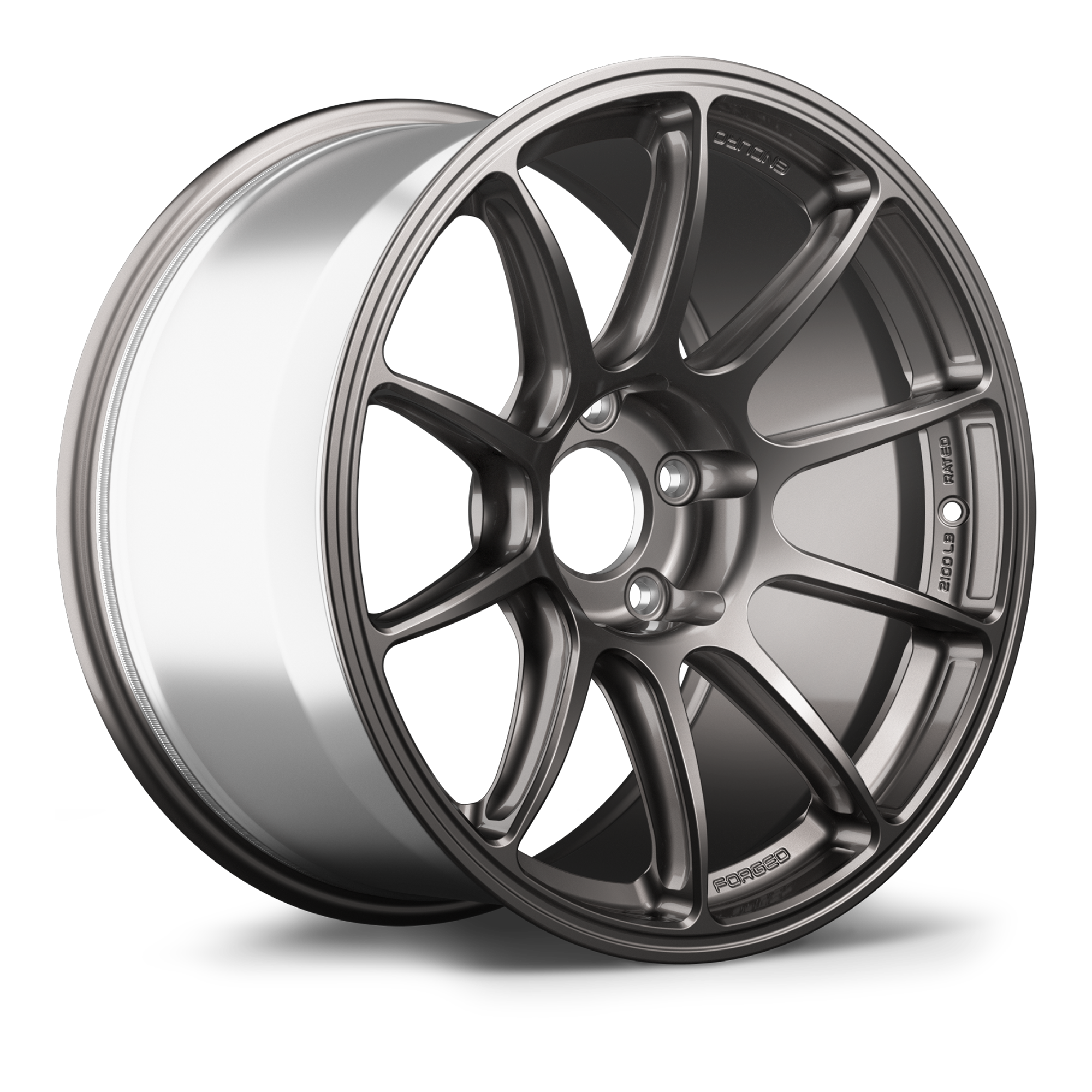 Apex SM-10RE Forged Alloy Wheel 18x11 ET44 5x120 Anthracite 72.56mm CB