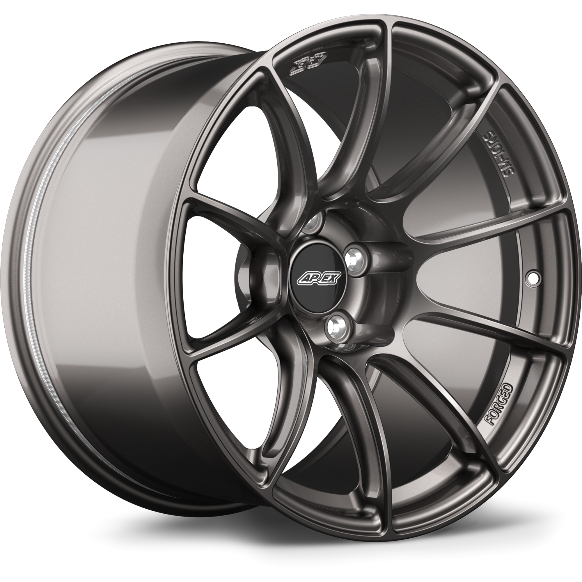 Apex SM-10RS Forged Alloy Wheel 18x10.5 ET22 5x120 Anthracite 72.56mm CB