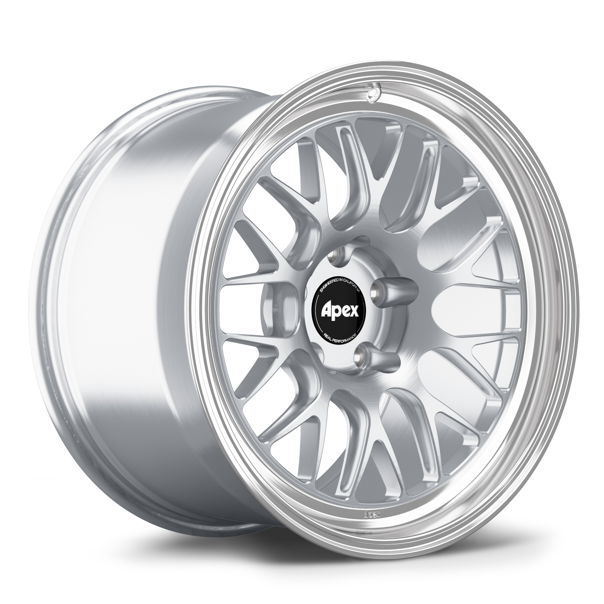 Apex ML-10RT Forged Alloy Wheel 18x11 ET25 5x120 Brushed Clear - Machined Lip 72.56mm CB