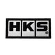 HKS Patch Block Logo White
