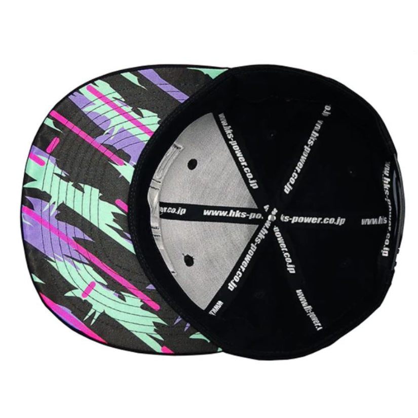 HKS Flat Brim Cap Oil Colour