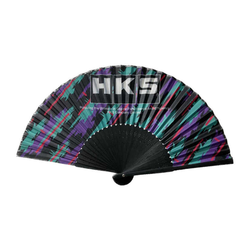 HKS Japanese Folding Fan Oil Colour