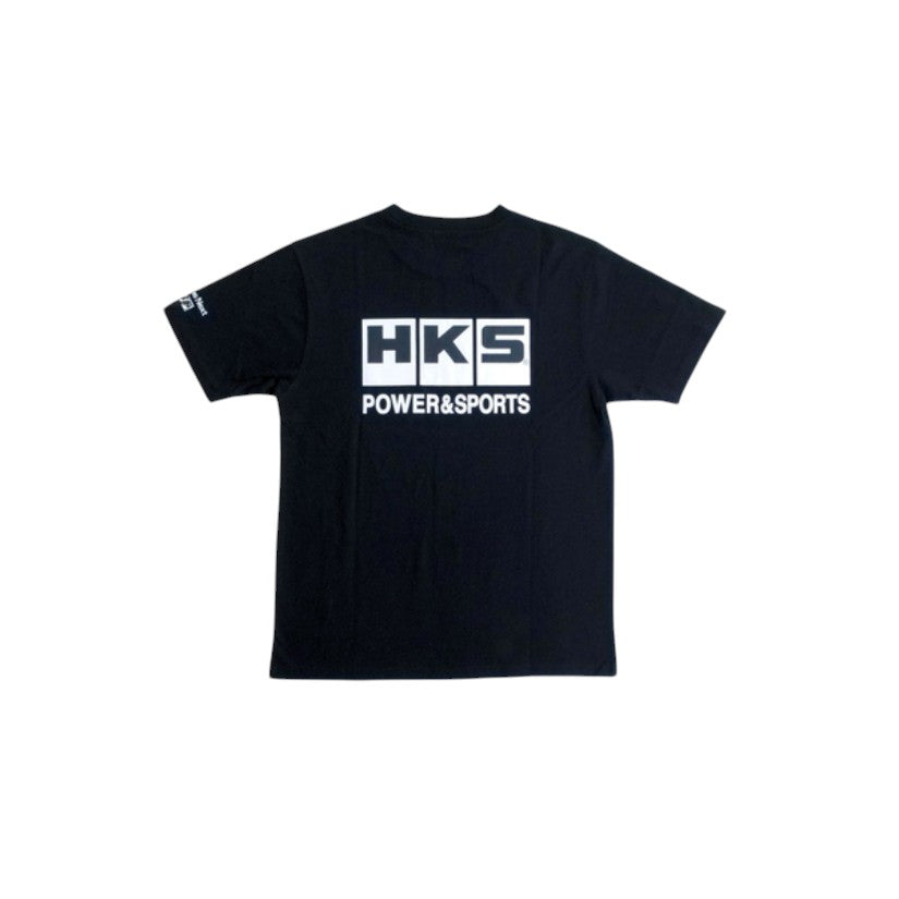 HKS T-Shirt Power and Sports Black