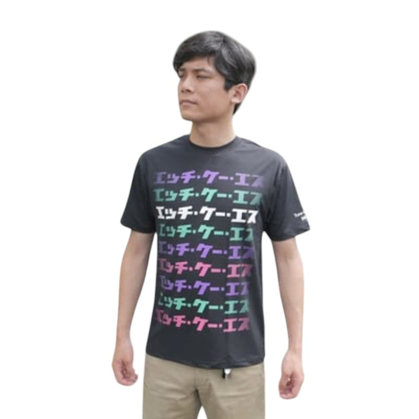 HKS T-shirt Katakana Black