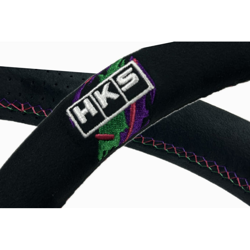 HKS Limited Edition Steering Wheel Honda Civic Type R FL5 Suede 22-25