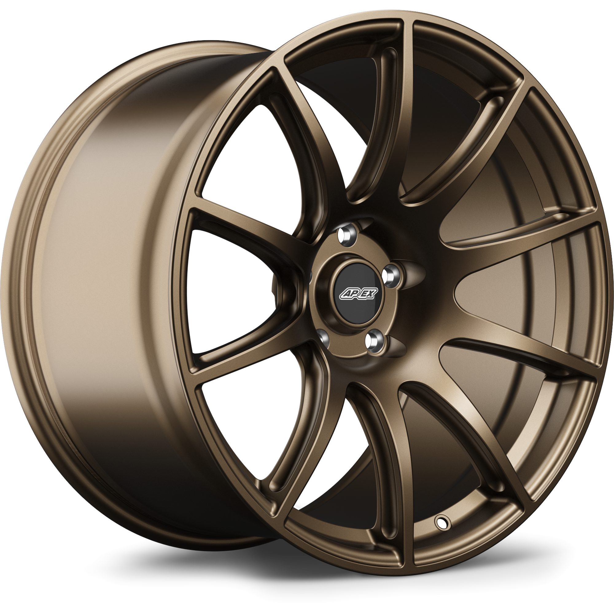 Apex SM-10 Alloy Wheel 19x12.5 ET55 5x120.65 Satin Bronze 70.3mm CB