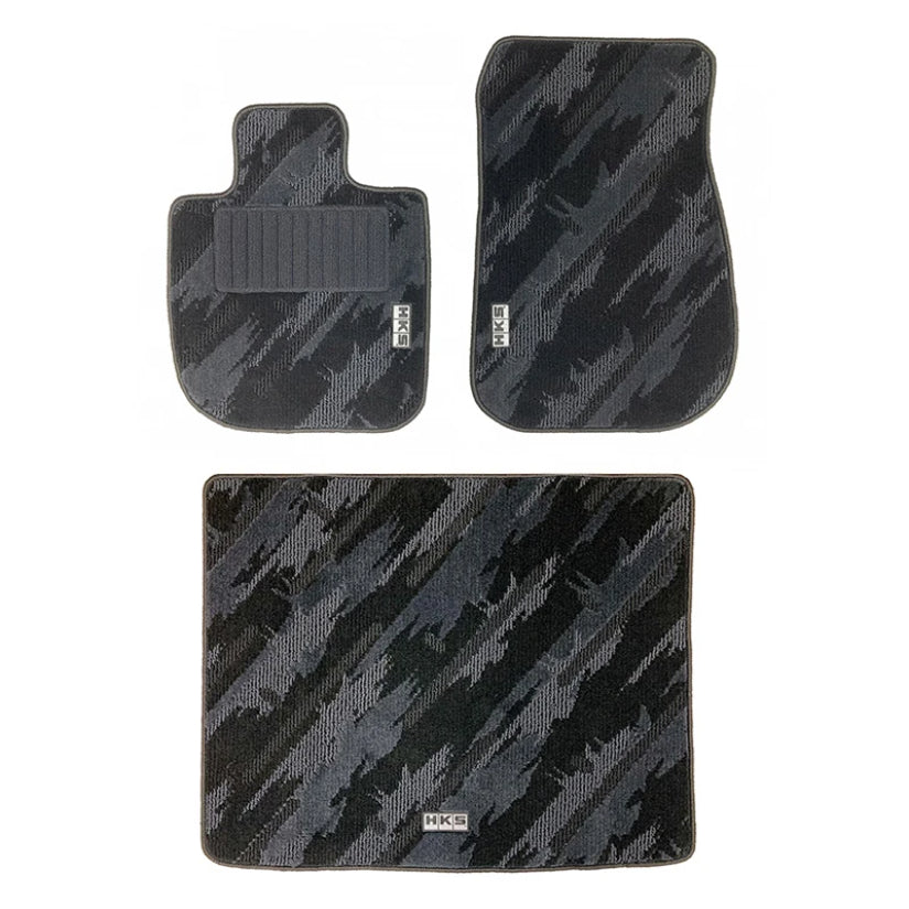 HKS Floor Mats Toyota GR Supra A90 Full Set LHD Monotone 19-25
