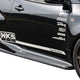 HKS Type-S Side Skirts Toyota GR Yaris 24+ Gen 2