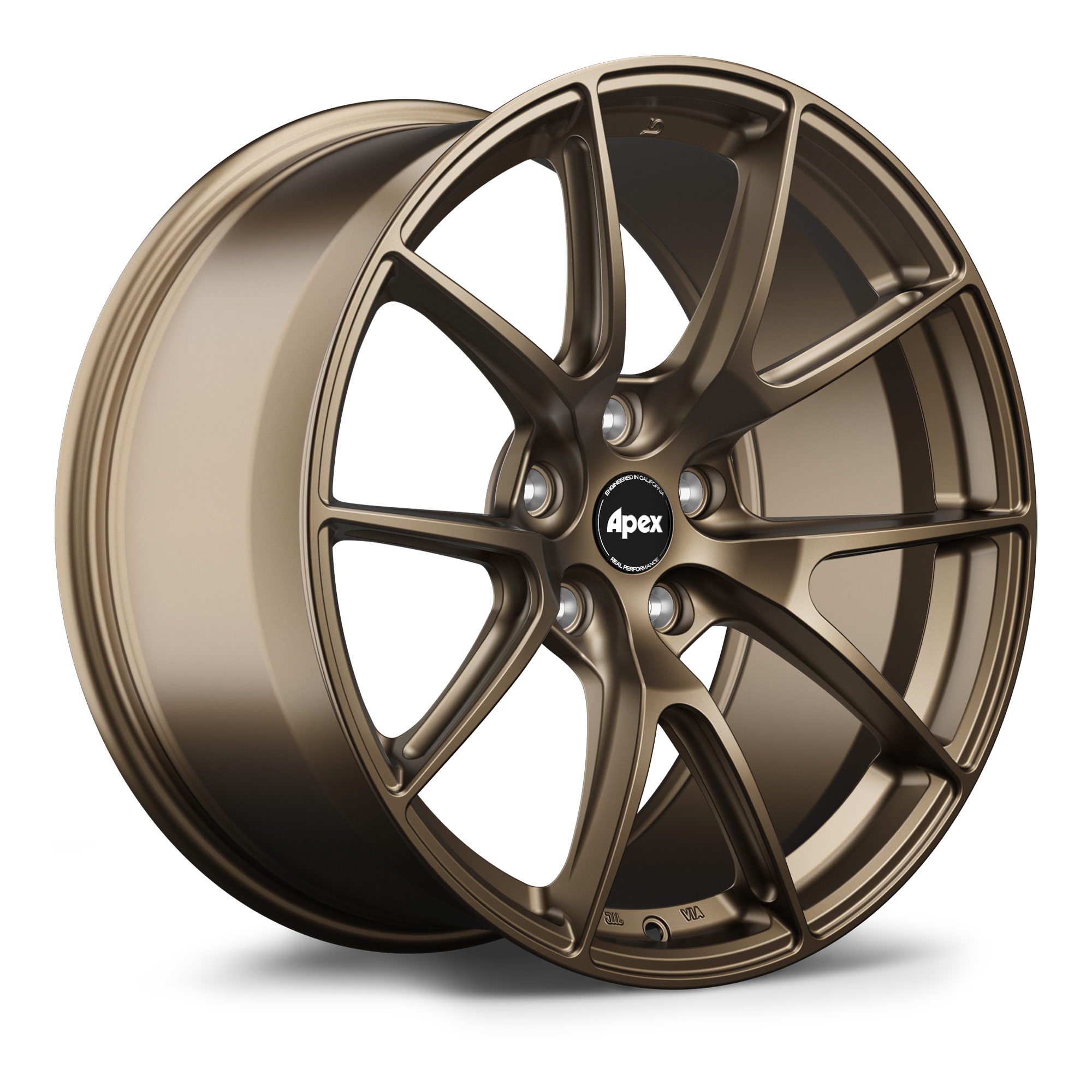 Apex VS-5 Alloy Wheel 19x11 ET52 5x114.3 Satin Bronze 70.5mm CB