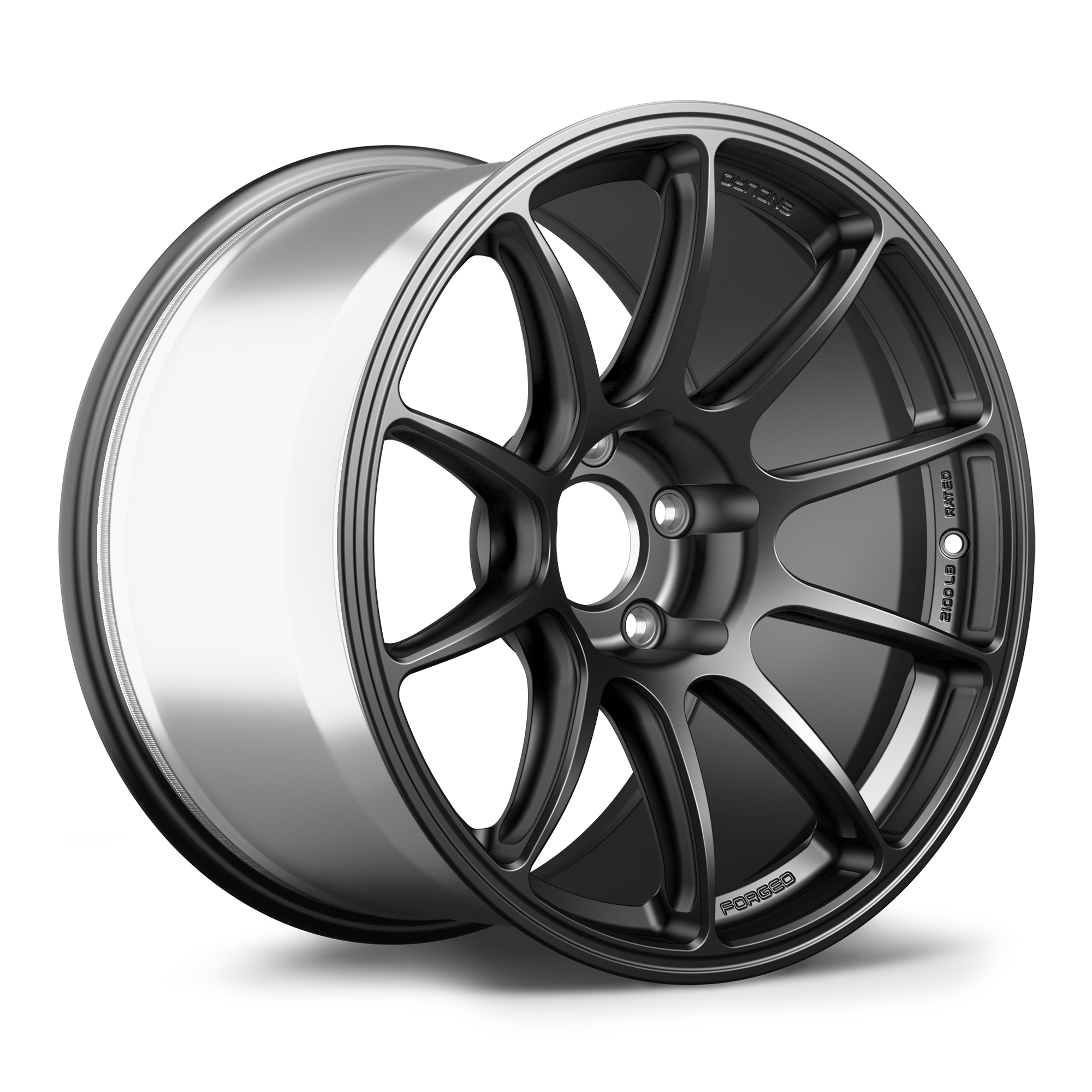 Apex SM-10RE Forged Alloy Wheel 18x11 ET25 5x120 Satin Black 72.56mm CB