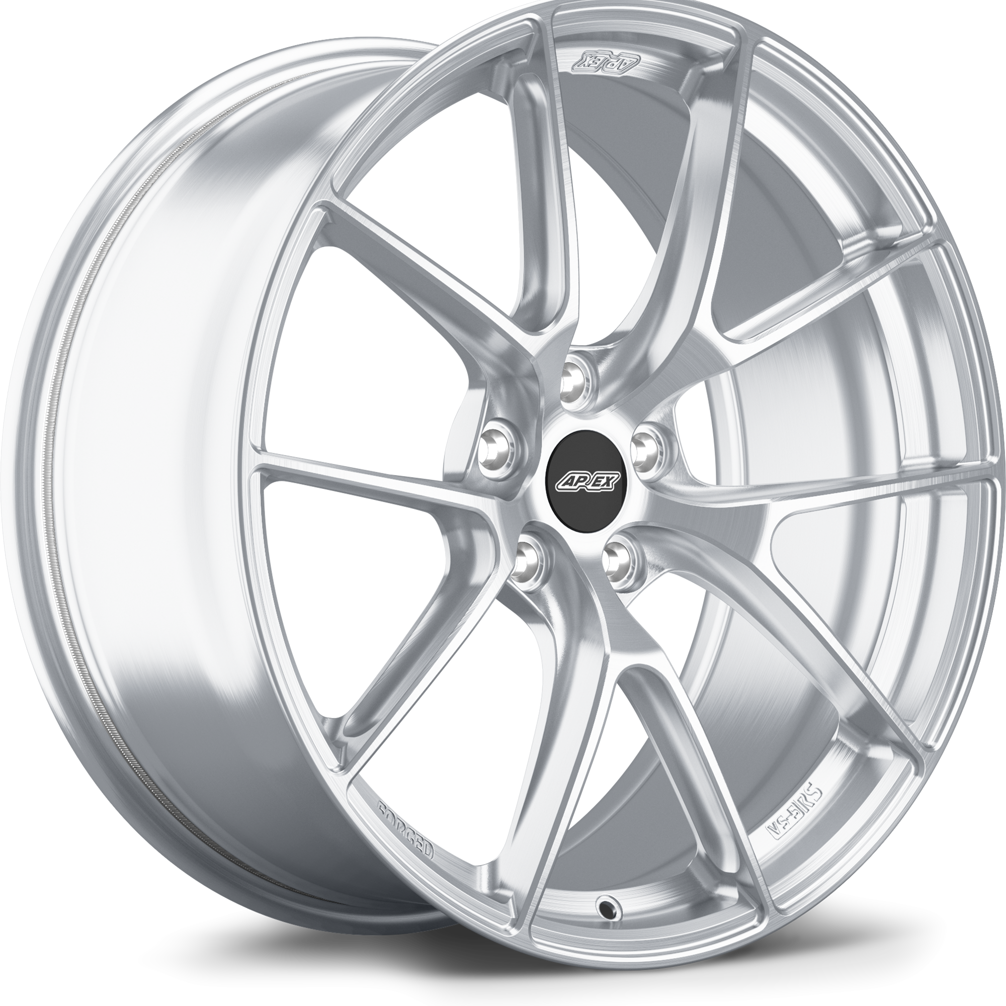 Apex VS-5RS Forged Alloy Wheel 20x9.5 ET29 5x114.3 Brushed Clear 64.1mm CB