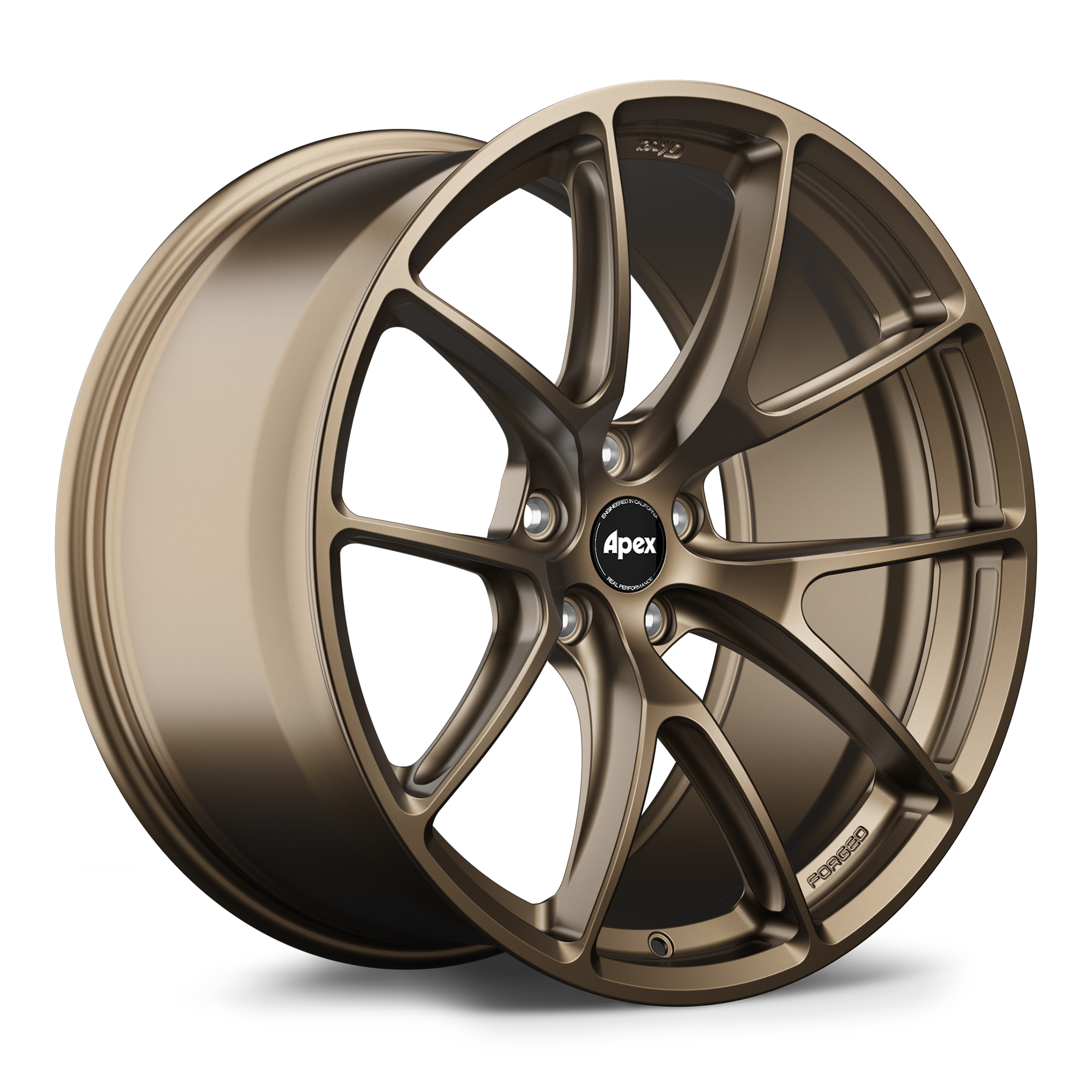 Apex VS-5RX Forged Alloy Wheel 20x10.5 ET35 5x120 Satin Bronze 64.1mm CB