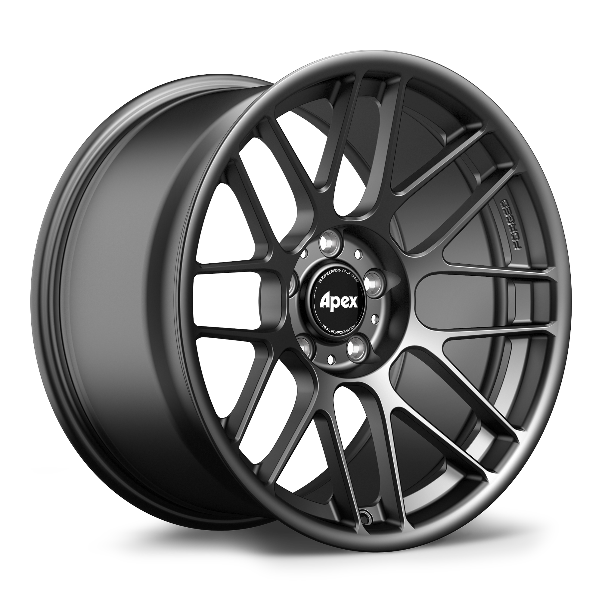 Apex ARC-8RT Forged Alloy Wheel 18x9.5 ET22 5x120 Satin Black 72.56mm CB