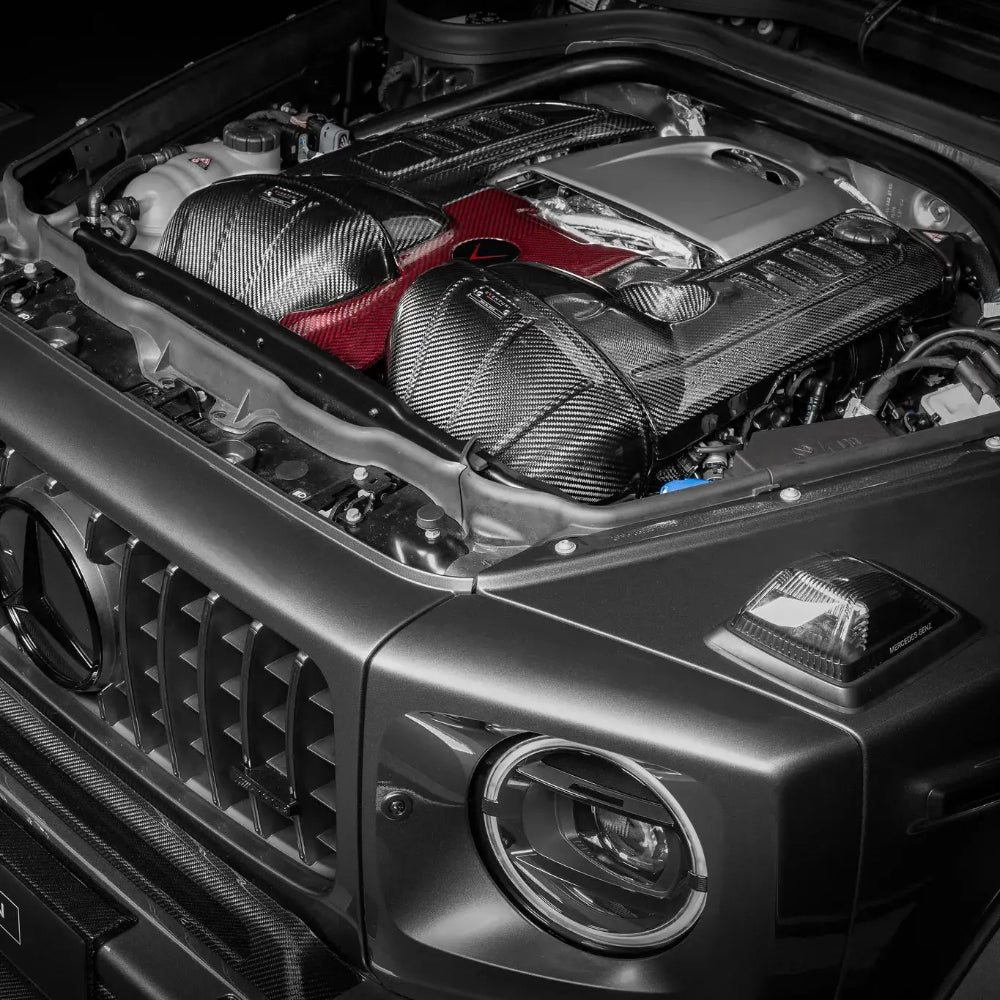 Eventuri Carbon Fibre Intake and Engine Cover Mercedes G63 AMG 25+