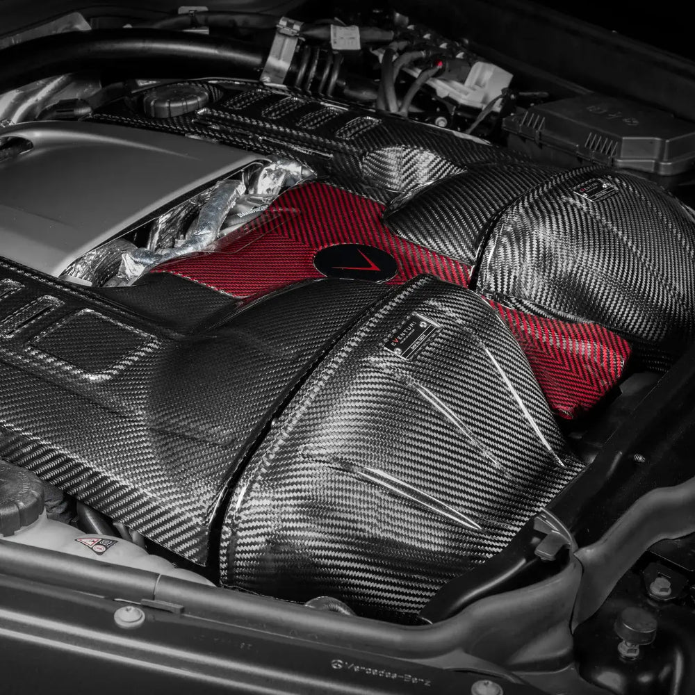 Eventuri Carbon Fibre Intake and Engine Cover Mercedes G63 AMG 25+