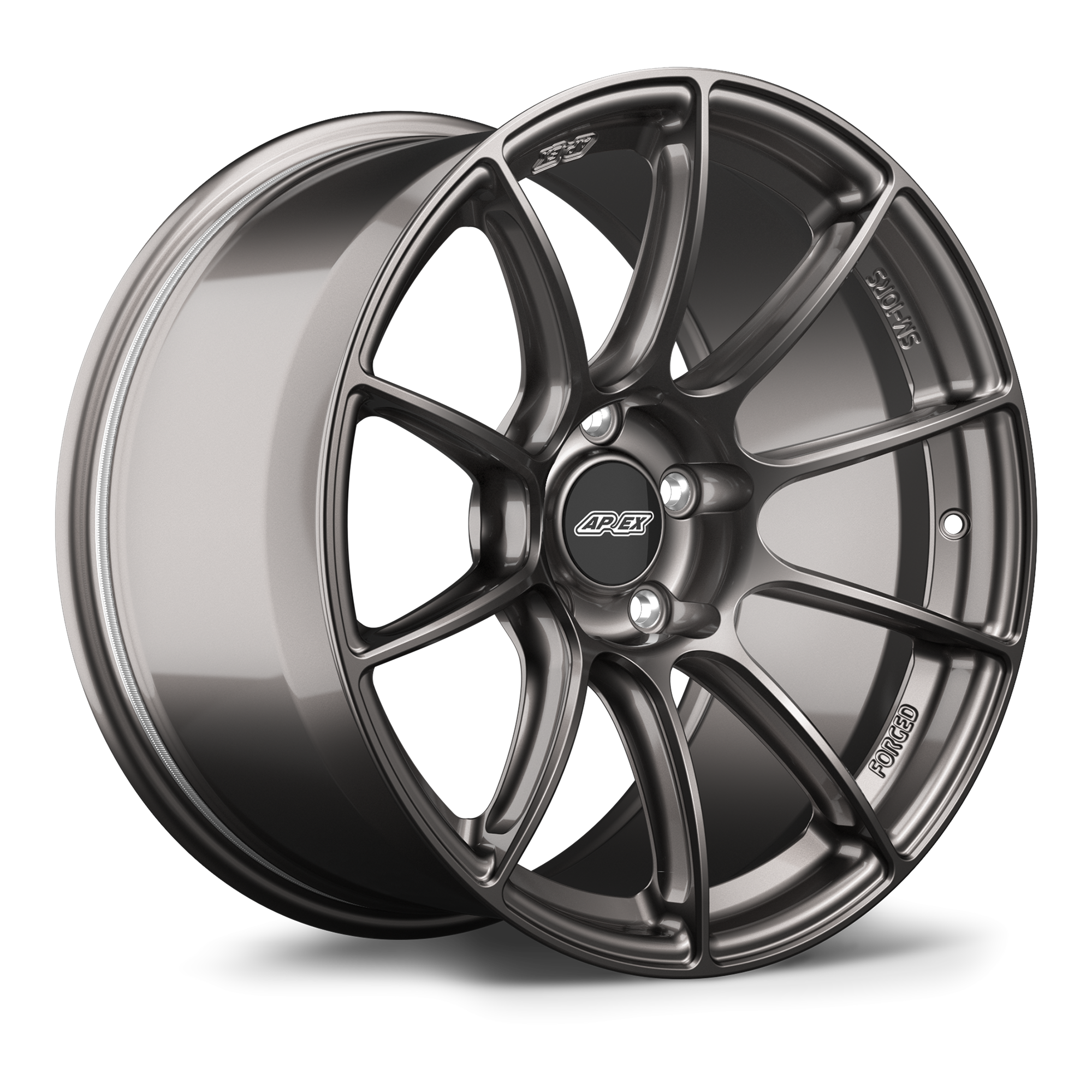 Apex SM-10RS Forged Alloy Wheel 18x12 ET42 5x120.65 Anthracite 70.3mm CB