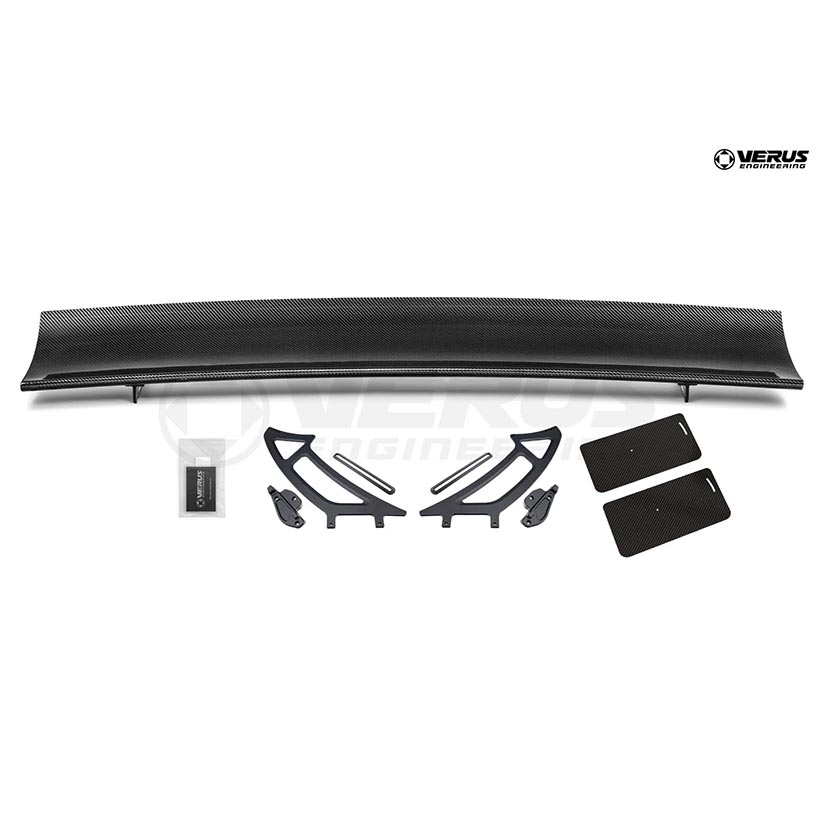 Verus Engineering UCW Rear Wing, Carbon Endplates Toyota GR86 / Subaru BRZ