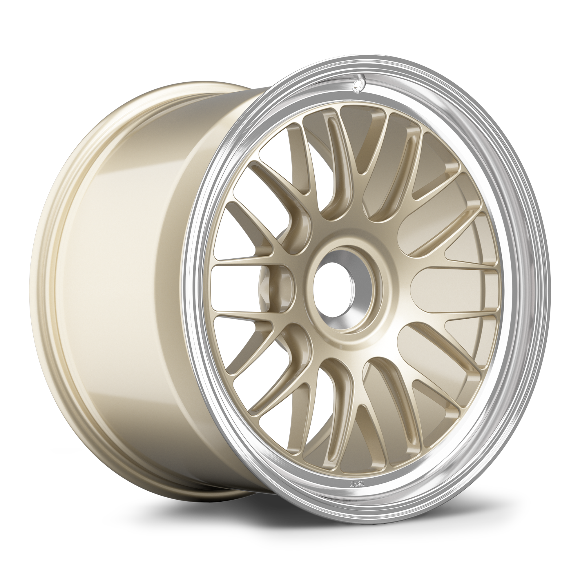 Apex ML-10RT Forged Alloy Wheel 19x12 ET46 PSCL Gloss Motorsport Gold - Machined Lip 101mm CB