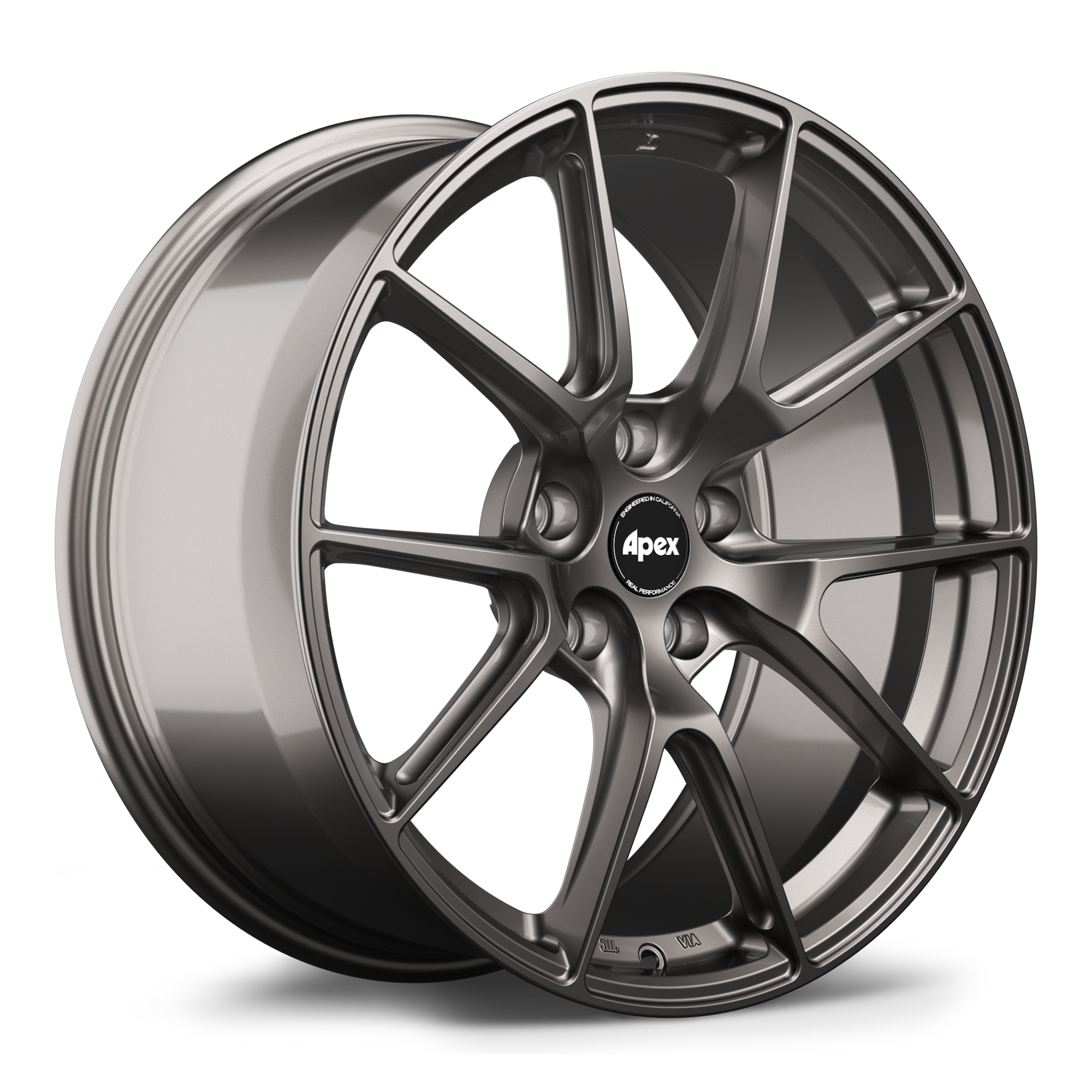Apex VS-5 Alloy Wheel 19x10 ET40 5x114.3 Anthracite 70.5mm CB