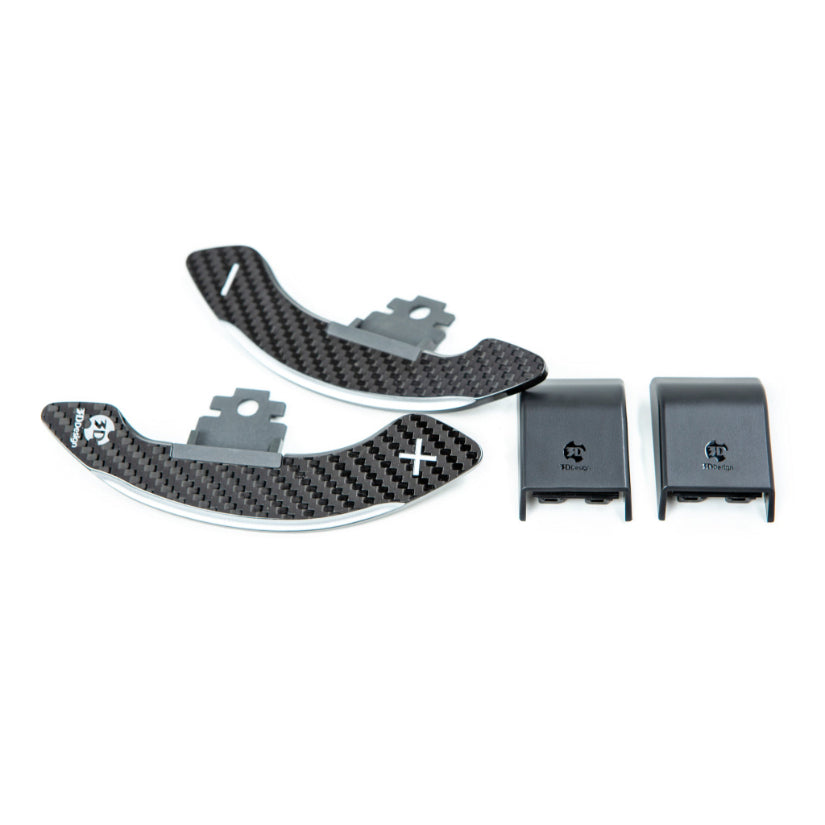 3Ddesign Paddle Shifter Carbon Fibre Silver BMW GXX