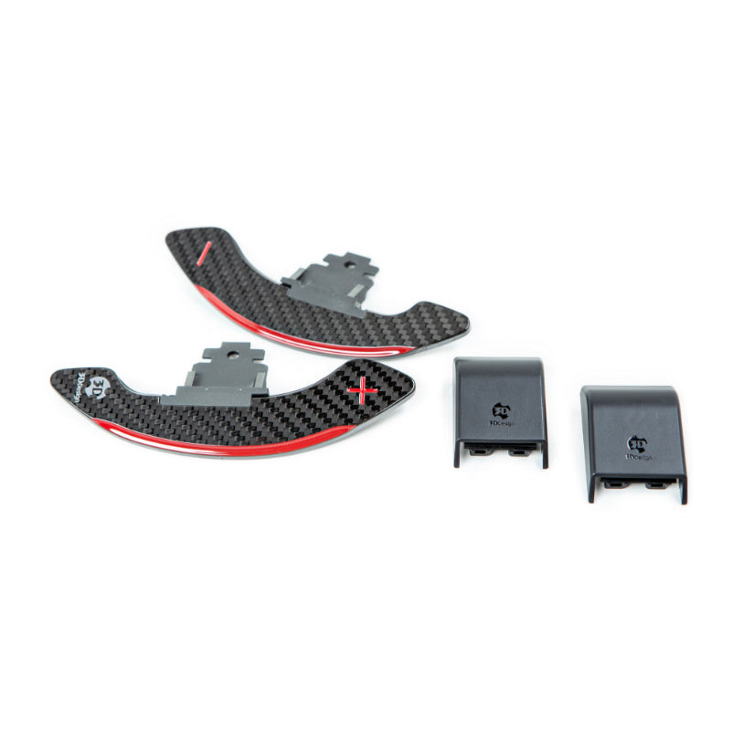 3Ddesign Paddle Shifter Carbon Fibre Silver BMW GXX