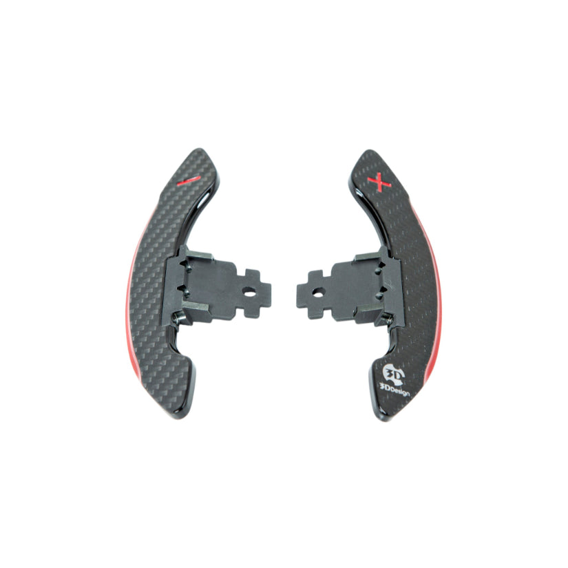 3Ddesign Paddle Shifter Carbon Fibre Silver BMW GXX