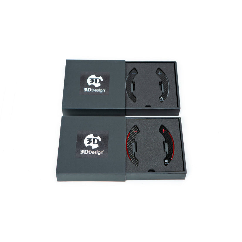 3Ddesign Paddle Shifter Carbon Fibre Silver BMW GXX