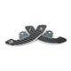 3Ddesign Paddle Shifter Carbon Fibre Silver MINI FXX