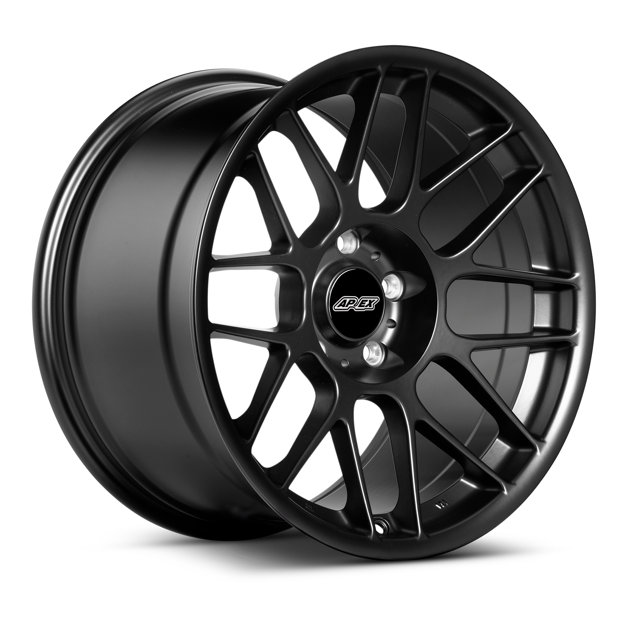 Apex ARC-8 Alloy Wheel 18x9.5 ET22 5x120 Satin Black 72.56mm CB