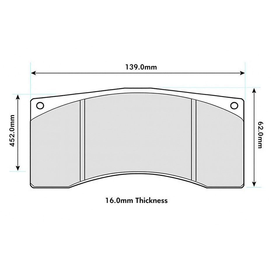 PBS ProComp S2 Brake Pads 6820PCS2