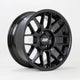 6Performance DTM Alloy Wheel 17x8 ET25 5x120 Black 74.1mm CB Alloy Wheels