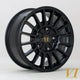 6Performance Loaded 03 Alloy Wheel 18x8 ET50 5x160 Black 65.1mm CB Alloy Wheels