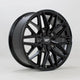 6Performance Loaded Alloy Wheel 18x8 ET50 5x160 Black 65.1mm CB Alloy Wheels