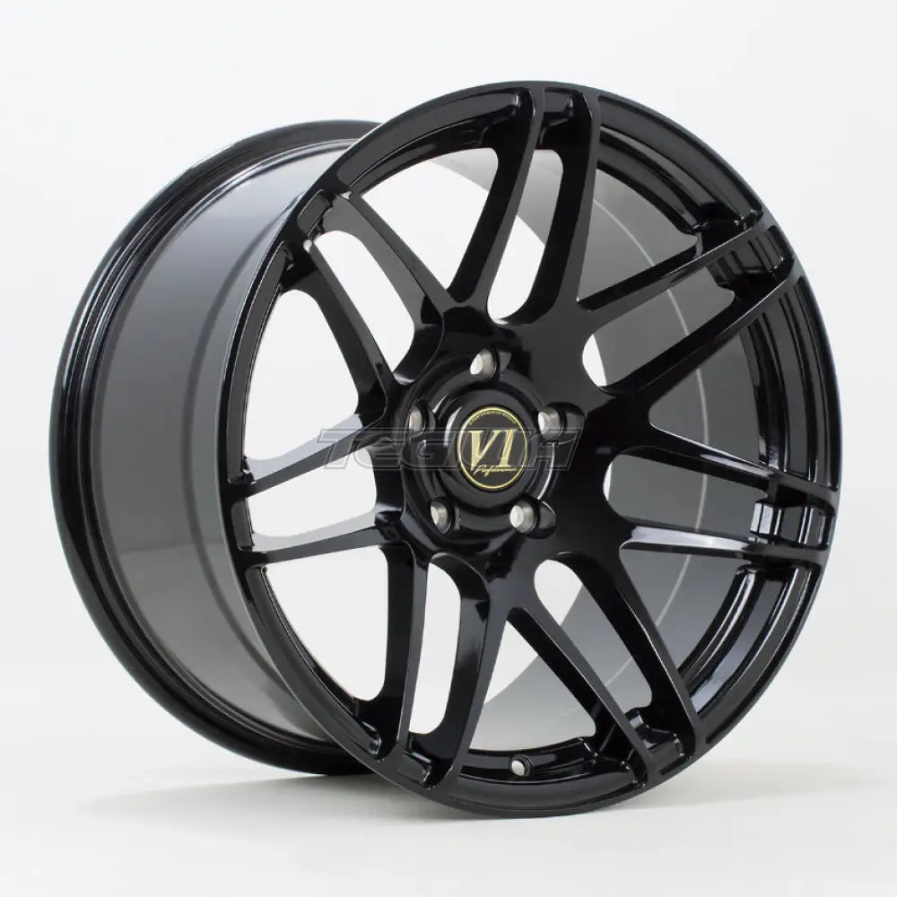 6Performance RS9 Alloy Wheel 18x10 ET25 5x120 Black 72.6mm CB Alloy Wheels