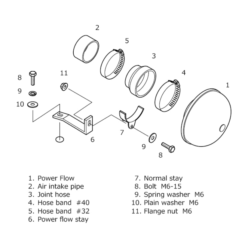 HKS Super Power Flow Kit Suzuki Cappuccino EA11R 91-98
